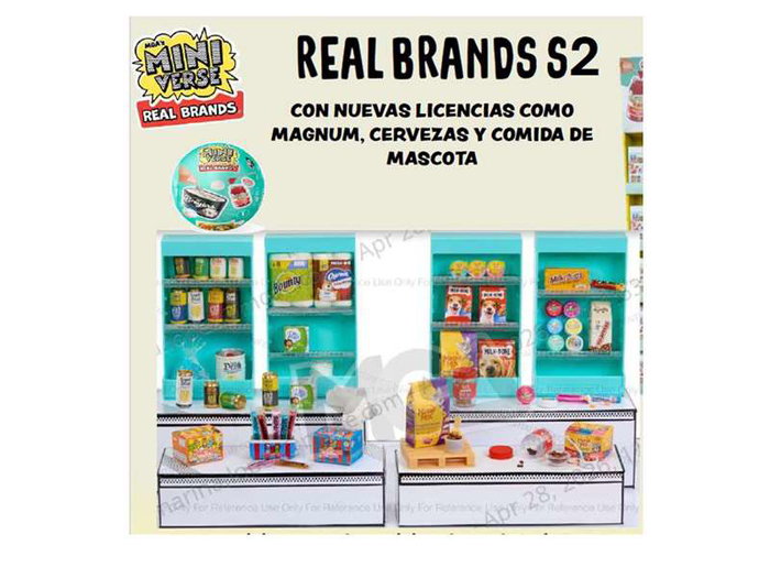 MGA Bola Sorpresa Miniverse - Mini Real Brands Serie 2