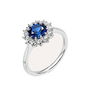 Anillo Mujer Stroili 1694866 Plateado Azul
