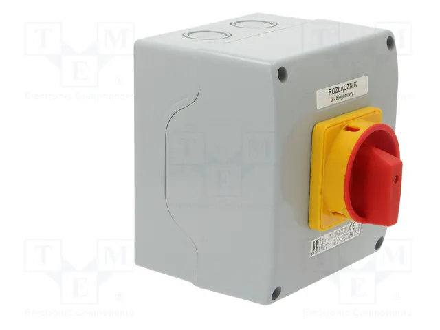 SPAMEL Interruptor de leva 100A 0-1 de 3 polos SPAMEL Interruptor de leva 100A 0-1 de 3 polos