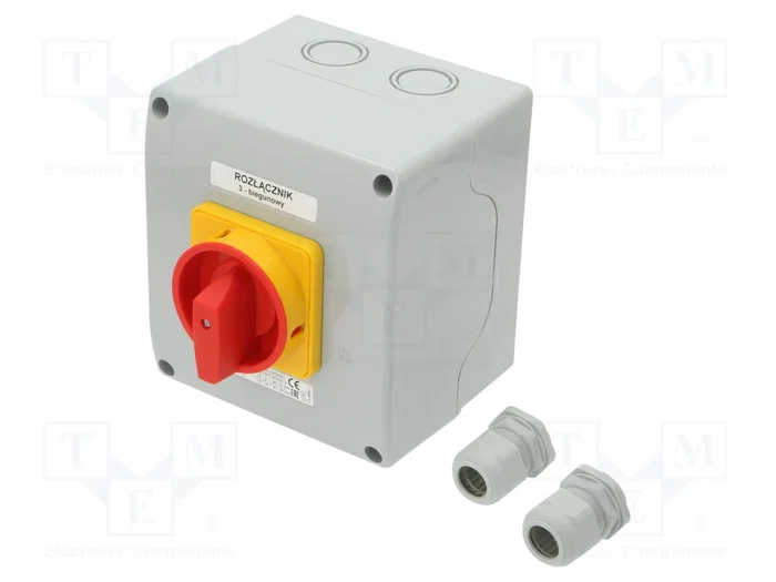 SPAMEL Interruptor de leva 100A 0-1 de 3 polos SPAMEL Interruptor de leva 100A 0-1 de 3 polos