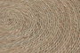 DKD Home Decor Alfombra de Fibra Trenzada Marrón Natural 160x160x0,5 cm