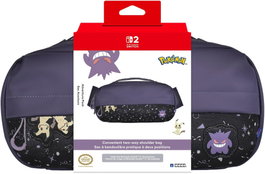 Hori Mochila Pokémon Adventure para Nintendo Switch con diseño de Gengar y Mimikyu