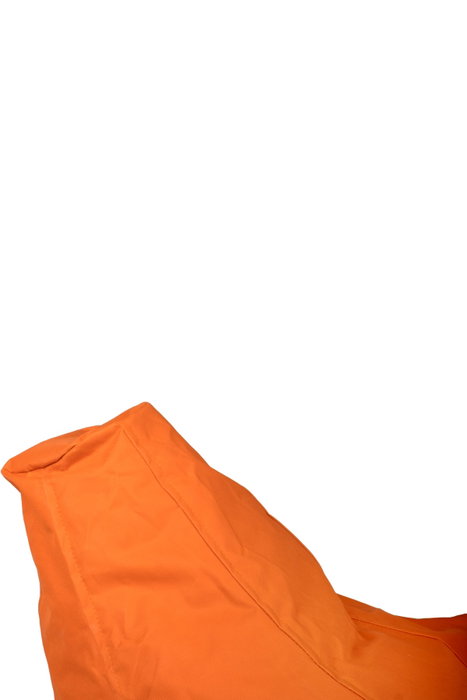 Atelier Del Sofa Puf Naranja Damla - Comodidad Impertex, 80x75x30cm, Funda Impermeable y Extraíble para Interior/Exterior