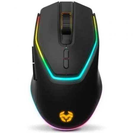 Krom Pack Gaming Kabala Teclado y Ratón Inalámbricos RGB Anti-ghosting NXKROMKBLSP