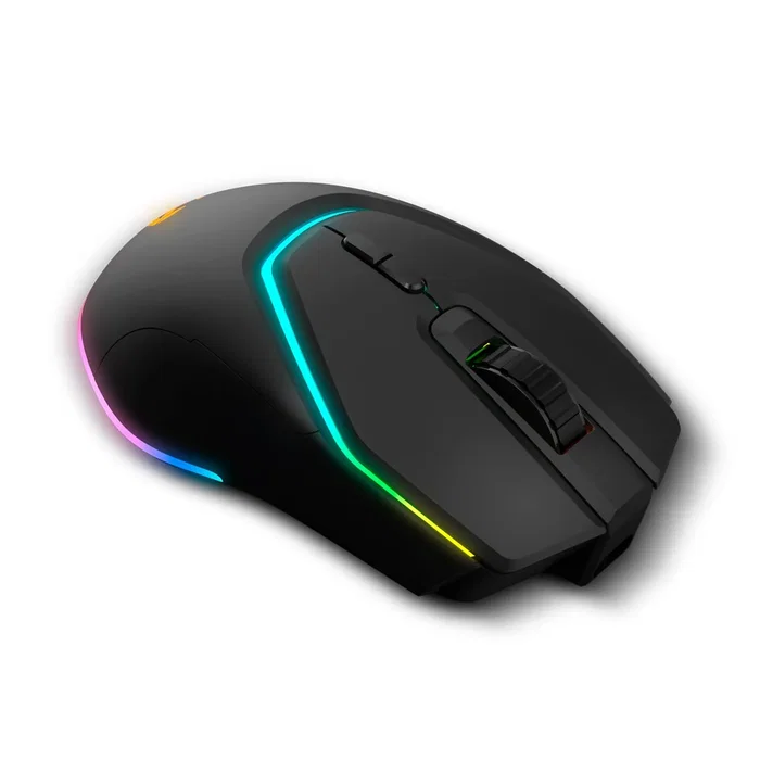 Krom Kabala Pack Gaming Inalámbrico con Teclado RGB y Ratón 4800 DPI Negro Krom Kabala Pack Gaming Inalámbrico con Teclado RGB y Ratón 4800 DPI Negro