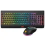Krom Kabala Pack Gaming Inalámbrico con Teclado RGB y Ratón 4800 DPI Negro