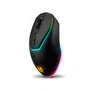Krom Kabala Pack Gaming Inalámbrico con Teclado RGB y Ratón 4800 DPI Negro