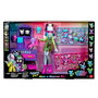 Monster High Conjunto de Juego Crea tu Mascota Monstruosa Laboratorio de Frankie Stein Jbf18 Mattel - Juguete de Creación para Niñas +4 años
