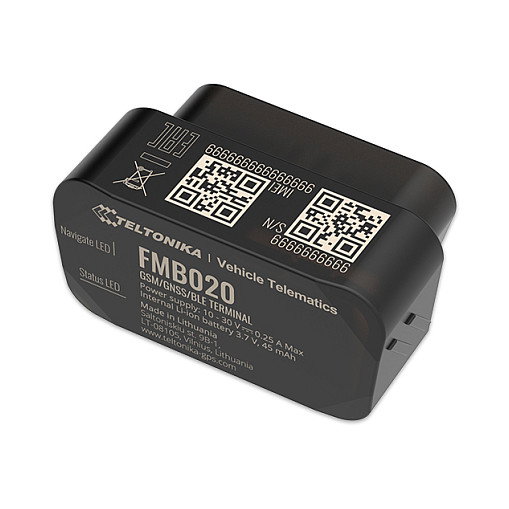 Teltonika Telematics FMB020 Tracker GPS Vehicular OBD Plug & Play, IP41, Resistente, 3.7V, Memoria 0.128 GB, Bluetooth, Micro USB Teltonika Telematics FMB020 Tracker GPS Vehicular OBD Plug & Play, IP41, Resistente, 3.7V, Memoria 0.128 GB, Bluetooth, Micro USB