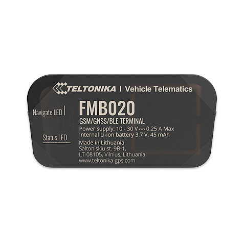 Teltonika Telematics FMB020 Tracker GPS Vehicular OBD Plug & Play, IP41, Resistente, 3.7V, Memoria 0.128 GB, Bluetooth, Micro USB Teltonika Telematics FMB020 Tracker GPS Vehicular OBD Plug & Play, IP41, Resistente, 3.7V, Memoria 0.128 GB, Bluetooth, Micro USB