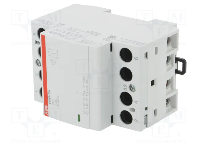 ABB ESB63-30N-06 Contactor 3-polar 63A 230VAC/230VDC