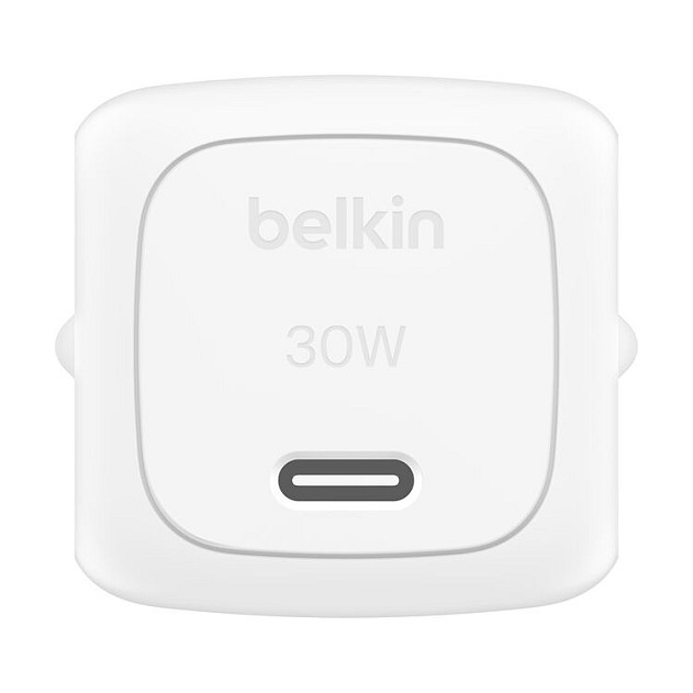 Belkin Boost Charge USB-C de 30 W con cable USB-C a USB-C, Blanco