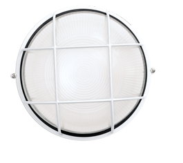 SIMON Serie LUX Aplique Redondo IP-54 100 W Blanco