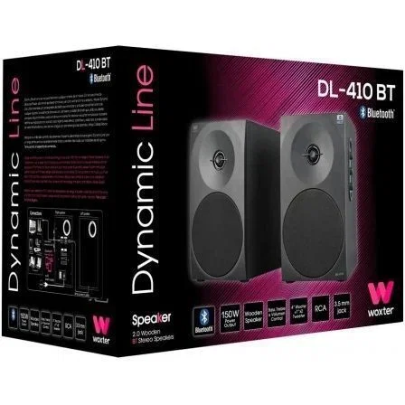 Woxter Altavoces Dynamic Line DL-410 BT 150W 2.0 Bluetooth 3.5mm