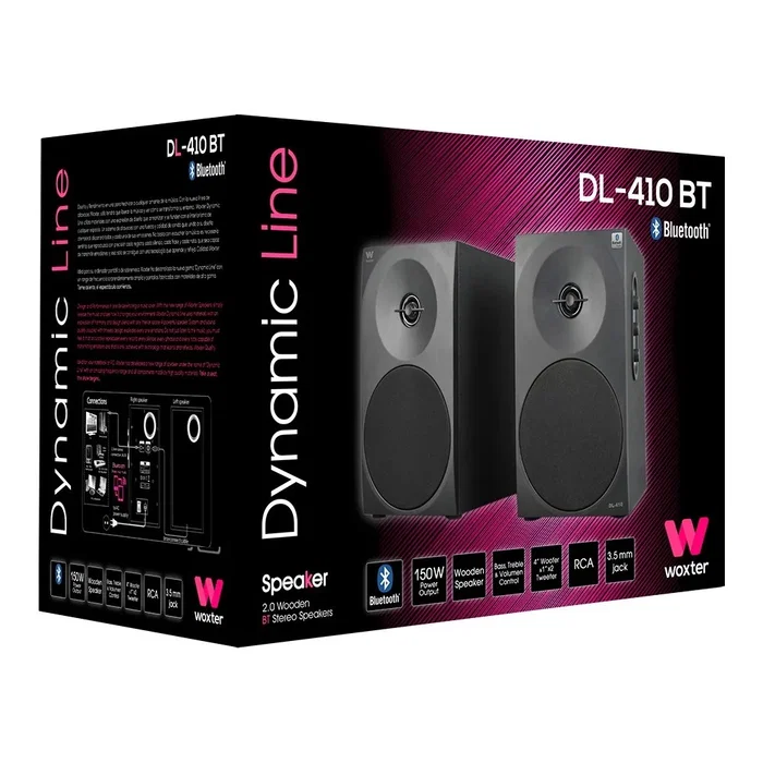 Woxter Dynamic Line DL-410 BT 150W Negro