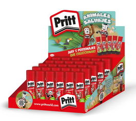 Barra De Pegamento Pritt 43G Grande Expositor De 30