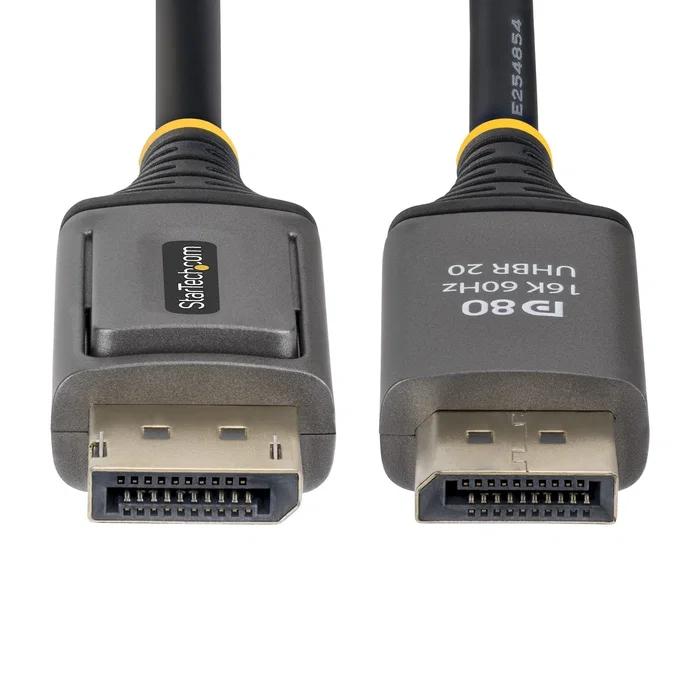 StarTech.com Cable DisplayPort 2.1 DP80 de 2m Negro