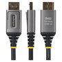 StarTech Cable DisplayPort 2.1 de 2m DP80 Certificado VESA Negro