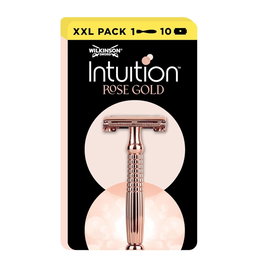 Wilkinson Intuition Rose Gold Cuchilla Pack - Maquinilla de Afeitar para Mujer