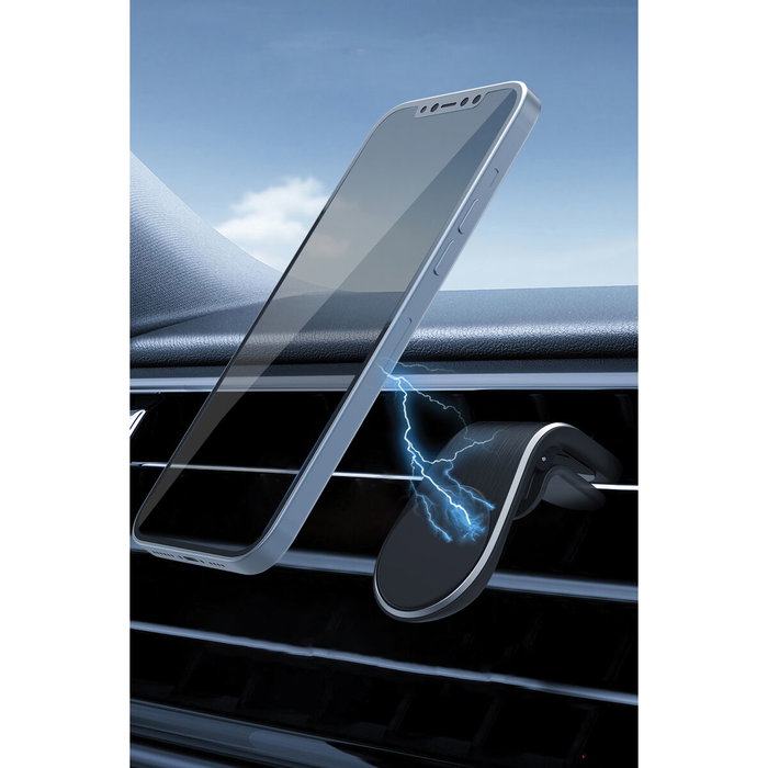 Muvit Soporte de Smartphone para Coche Magnético MCCHL0007 Negro