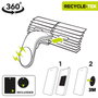 Muvit Soporte de Smartphone para Coche Magnético MCCHL0007 Negro