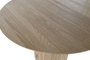 DKD Home Decor Mesa Redonda de Comedor Paulownia con Puerta