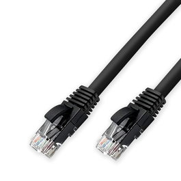 Ewent Cable Cat.6 U/UTP CCA AWG24/1 LSZH Negro 3m