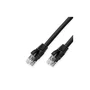 Ewent Cable de Red RJ45 CAT.6 U/UTP, AWG24/1 CCA, Negro LSZH, 3 Metros
