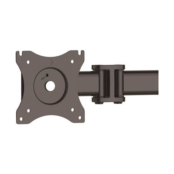 StarTech.com Base de Soporte Ajustable VESA para 4 Monitores de hasta 27 Pulgadas, Negro, Escritorio, Ajustable en Altura, Inclinación y Giro - Capacidad 8 kg