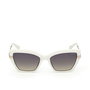Guess Gafas GU00216 21B - Gafas de Sol Rectangular para Mujer con Lentes 53 mm, Puente 17 mm, Patillas 140 mm