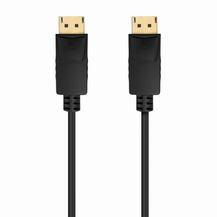 AISENS Cable DisplayPort V1.2 CCS Negro 3m Soporta 4K@60Hz DP/M-DP/M Conector Chapado en Oro