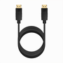 AISENS Cable DisplayPort V1.2 CCS Negro 3m Soporta 4K@60Hz DP/M-DP/M Conector Chapado en Oro