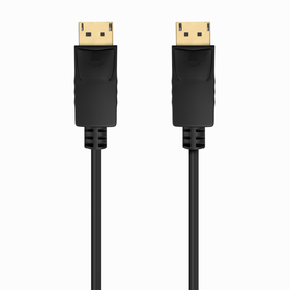AISENS Cable DisplayPort V1.2 CCS Negro 3m Soporta 4K@60Hz DP/M-DP/M Conector Chapado en Oro