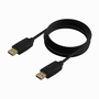 AISENS Cable DisplayPort V1.2 CCS Negro 3m Soporta 4K@60Hz DP/M-DP/M Conector Chapado en Oro