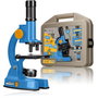 DieMaus Set de Microscopio para Niños con Estuche Azul