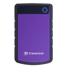 Transcend StoreJet 25H3P 2TB Negro, Púrpura
