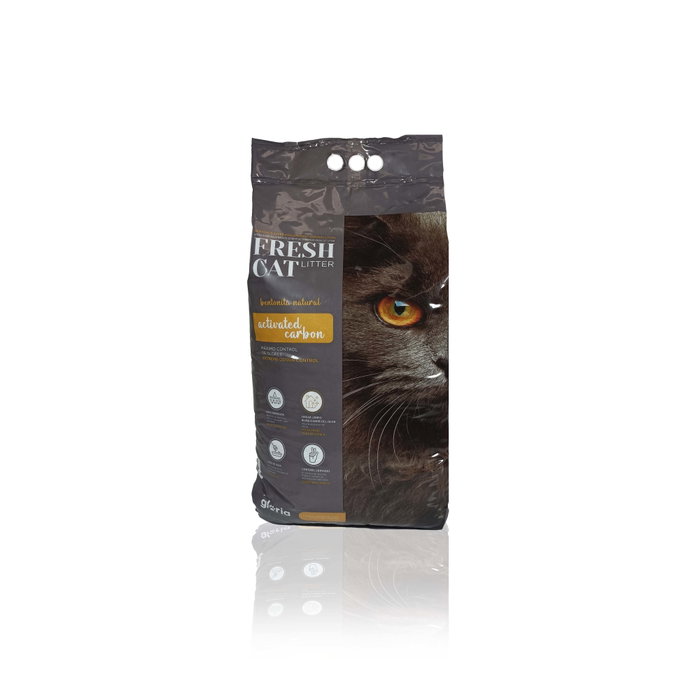 Gloria Fresh Cat Litter Arena Bentonita Premium Carbón Activo 10 kg (Set de 2) Gloria Fresh Cat Litter Arena Bentonita Premium Carbón Activo 10 kg (Set de 2)