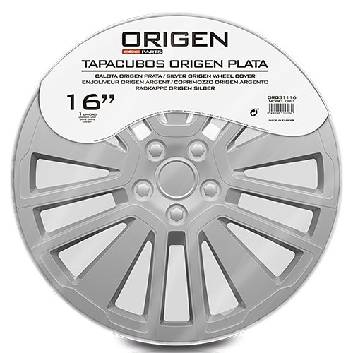 Abc Tapacubos Origen OR-3 Plata 16 pulgadas