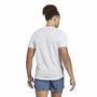 Camiseta de Manga Corta Hombre Adidas Agr Shirt Blanco