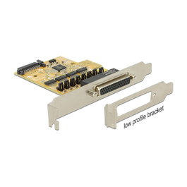 DeLOCK 89447 Tarjeta PCIe x1 a 4 puertos serie RS-232 con alimentación