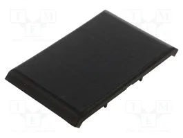 FATH Tapón para ángulos negro PA 74x81,7x81,7mm