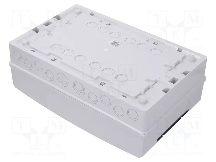 ELEKTRO-PLAST NASIELSK EP-LUX PLUS Carcasa para Aparatos Modulares IP65 Gris Claro