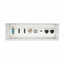 Aisens Caja de Conexiones Multimedia Blanca con VGA, HDMI, USB y RJ45 Cat.6A STP