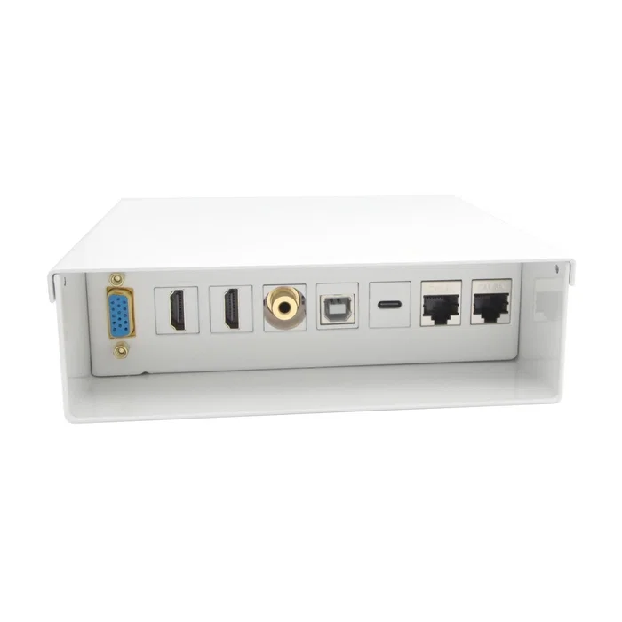 Aisens Caja de Conexiones Multimedia Blanca con VGA, HDMI, USB y RJ45 Cat.6A STP Aisens Caja de Conexiones Multimedia Blanca con VGA, HDMI, USB y RJ45 Cat.6A STP