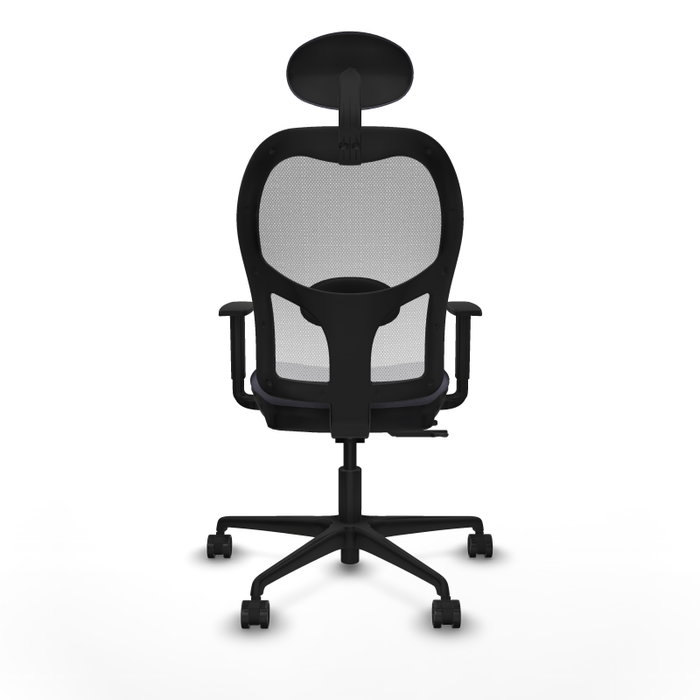 PIQUERAS Y CRESPO Silla de oficina Jorquera Sincro/Traslack Gris oscuro y Blanco PIQUERAS Y CRESPO Silla de oficina Jorquera Sincro/Traslack Gris oscuro y Blanco