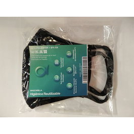 QDT Mascarilla Hidrófuga Negra