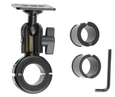 Brodit Soporte para Tubo con Placa de Montaje, Ajustable 20-32mm, Giratorio 360°, Negro Brodit Soporte para Tubo con Placa de Montaje, Ajustable 20-32mm, Giratorio 360°, Negro