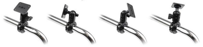 Brodit Soporte para Tubo con Placa de Montaje, Ajustable 20-32mm, Giratorio 360°, Negro Brodit Soporte para Tubo con Placa de Montaje, Ajustable 20-32mm, Giratorio 360°, Negro