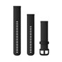 Garmin Quick Release Correa de Silicona Negra 20 mm