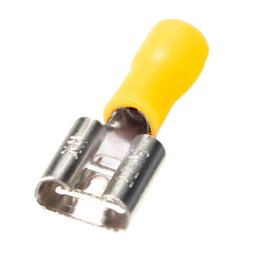 GSC Evolution Bolsa 50u Enchufable Hembra Plano 7,4/4-6mm Amarillo
